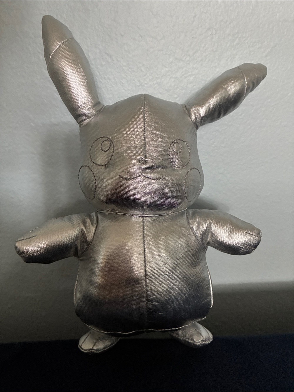 Pokemon Silver Pikachu Plush